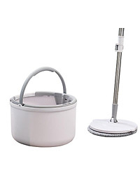 Bộ Cây Lau Nhà Thông Minh K8 Xoay 360 Độ, Siêu Nhanh - Chổi Lau Nhà Tách Nước, Cán Inox Chắc Chắn, Tiện Lợi, Sạch Gọn - Hàng Loại 1 - Chính Hãng MINIIN