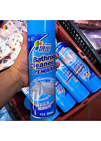 Chai Xịt Vệ Sinh Bọt Tuyết Phòng Tắm Bathroom Cleaner Siêu Sạch - Dung Tích 500ML Làm Sạch