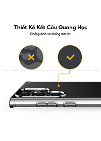Ốp lưng chống sốc trong suốt cho Samsung Galaxy S22 / Galaxy S22 Plus Likgus Crashproof giúp chống chịu mọi va đập - hàng nhập khẩu