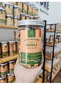 Ngũ Cốc Granola Nướng Vị Mật Ong Hạt Nhập Khẩu - thương Hiệu Holinut/500gram