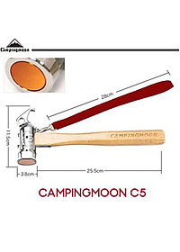 Đồ cắm trại búa đóng cọc lều campingmoon campoutvn du lịch dã ngoại thép đúc xịn glamping A253
