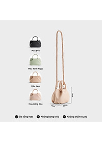 Túi Yuumy ( Thời trang nữ kiểu đám mây size 22  - Túi đeo chéo da Seasand YN257 )