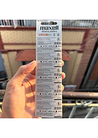10 Viên Pin Maxell AG10 LR1130 LR54 Cúc Áo 1,5V Nhật Bản