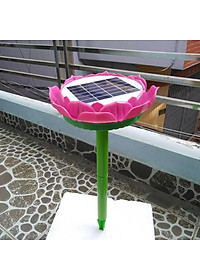 Máy niệm phật năng lượng mặt trời Hoa Sen  ,Siêu bền ,có khe cắm thẻ nhớ để nghe Pháp ,Nghe Nhạc ngoài trời