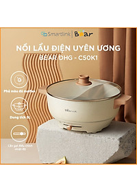 Nồi Lẩu Điện Uyên Ương Bear DHG-C50K1 - Hàng Chính Hãng