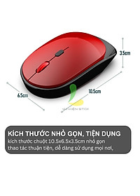 Chuột máy tính không dây XUNFOX XYH60 - Chuột gaming công nghệ truyền dẫn không dây 2.4GHz, DPI 1600 ấn tượng - Hàng nhập khẩu