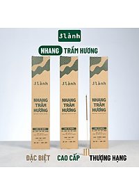 Nhang Trầm Hương 3 Lành Đặc Biệt Cao Cấp Thượng Hạng 23-30-40cm, 100gr Tự Nhiên 100% Thờ Cúng