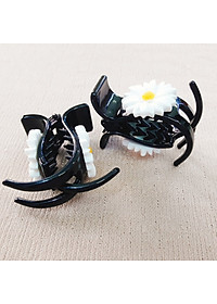 KẸP CÀNG CUA - 3 RĂNG - ĐÍNH HOA