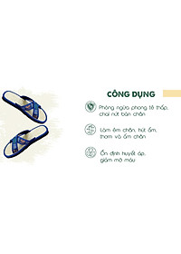 Dép chiếu Hương Quế DCQ-07 thích hợp mang trong nhà, trong văn phòng và bạn đồng hành của du khách khi đến thăm Việt Nam