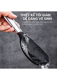 Muỗng rang silicon DandiHome cao cấp chịu nhiệt cực tốt dùng để nấu ăn