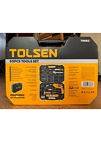 Bộ Dụng Cụ Máy Khoan Tolsen 710W 79685 (94 Món)