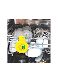 Combo Vệ sinh máy rửa bát Finish: Dung dịch vệ sinh chai 250ml, Viên Treo khử mùi hôi trong máy rửa bát - Chính Hãng.