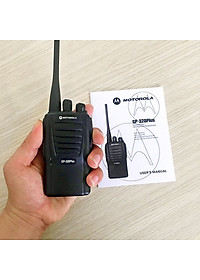 Bộ đàm Motorola GP-328Plus phiên bản nhỏ gọn. Công suất lớn 5W giúp phá vật cản tốt, đàm thoại liên tục 16 giờ – Hàng nhập khẩu