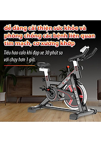 BG Xe đạp tập thể thao đa năng trong nhà Model S500 WHITE SPINING BIKE mới (hàng nhập khẩu)