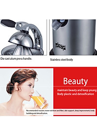 Máy vắt cam cao cấp DSP Công suất 130W,  Dung tích 1000ml, trọng lượng 3kg, Chất liệu Inox 304 - Hàng nhập khẩu