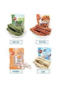 Xương ORGO, Xương Gặm Sạch Răng Thơm Miệng Cho Chó, Gói 90g