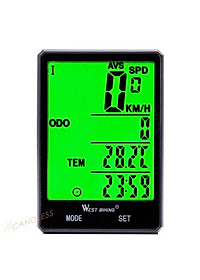 Đồng Hồ Tốc Độ Không Dây Cho Xe Đạp Leo Núi