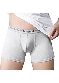 Combo 3 quần lót nam Boxer sợi Organic mềm mịn thoáng mát co giãn 4 chiều MRM Manlywear ( TẶNG Đôi Tất Nam Cao Cấp Giao Ngẫu Nhiên)