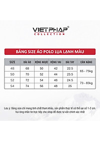 Áo Polo Nam VIỆT PHÁP Form Luxury - Thun Lụa Lạnh Sọc, lịch lãm, sang trọng 2A113