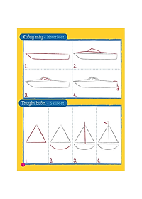 Sách Họa Sĩ Tí Hon - Learn To Draw... Things That Go! - Nào, Ta Cùng Học Vẽ… Các Loại Phương Tiện!