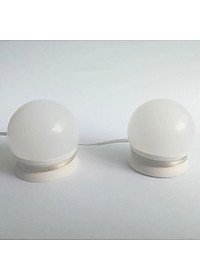 Chuỗi dây đèn led gương trang điểm 10 bóng 5 màu điều chỉnh