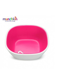 Bộ 2 Bát Chống Trượt Munchkin (Hồng - Tím)