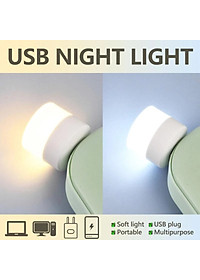 Đèn Led Mini Cổng Sạc Usb Siêu Sáng Nhỏ Gọn Tiện Lợi Cho Việc Đọc Sách, Học Tập Buổi Tối - Đèn Ngủ Bảo Vệ Mắt Tiết Kiệm Điện