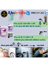 Bio 30 - 5 lít - Dung dịch rửa xe không chạm - Nước rửa xe bọt tuyết - Ekokemika