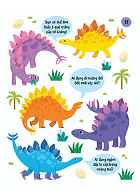 90++ Trò Chơi Phát Triển Chỉ Số Iq Cho Bé - Các Loài Khủng Long