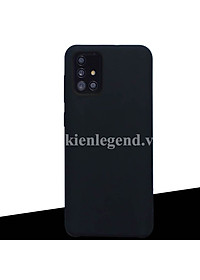 Ốp Lưng  Dành Cho Samsung Galaxy A71 Silicone Dẻo Lót Nhung Nỉ Chống Sốc chống bẩn hạn chế bám vân tay - Hàng chính hãng