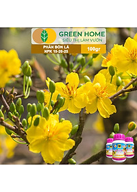 Phân Bón Lá Đầu Trâu MK 501-701-901, GreenHome,Chai 100GR,Đặc Biệt Dành Cho Hoa Lan Và Cây Cảnh