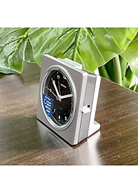 Đồng hồ Rhythm CRE300NR19 – KT: 10.0 x 10.5 x 3.4cm- Vỏ nhựa. Dùng Pin.