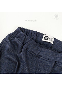 Quần thun bé trai Bigfox - Miss Meow quần dài cho bé họa tiết vui nhộn chất nỉ phong cách Âu Mỹ hình hổ 3-11