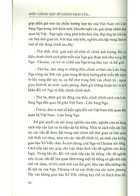 Điều Chỉnh Một Số Chính Sách Của Liên Bang Nga Từ Xung Đột Nga - Ukraine Và Tác Động Đến Quan Hệ Việt Nam - Liên Bang Nga (Sách Chuyên Khảo) 
