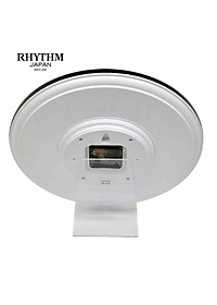 Đồng hồ treo tường Nhật Bản Rhythm CMG580NR02 – Kích Thước 33.8 x 4.0cm, 810g, vỏ nhựa cao cấp, Dùng PIN.