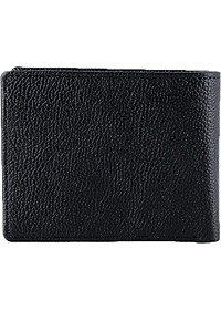 Ví Nam Da Bò Mini Huy Hoàng HT2126 (12.5 x 10 cm) - Đen