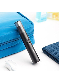 Máy tỉa lông mũi ShowSee C1-BK cầm tay có thể tháo rời với dao cắt hai lưỡi xoay 360 ° - Hàng chính hãng