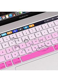 Ốp case dành cho macbook kèm tấm phủ phím - Hàng chính hãng