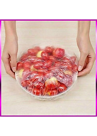 Màng bọc thực phẩm ️ ️ co giãn siêu dai có chun hình túi gấu set 100 chiếc