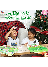 Cây Thông Noel Treo Tường 3D LalaXmas Tree - Đồ Chơi Thủ Công Cho Bé Lalala Baby