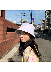 Nón bucket vành tròn trơn - mũ tai bèo Ulzzang phong cách, cá tính Unisex nam nữ