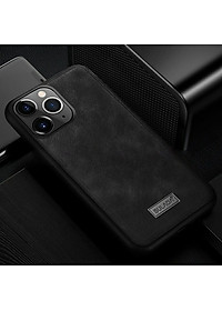 Ốp Lưng Da SULADA Viền silicon cho iPhone 11 - Hàng Chính Hãng