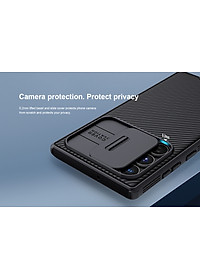 Ốp Lưng dành Cho Samsung Galaxy S22 Ultra Che Camera Nillkin CamShield Pro - Hàng Nhập Khẩu