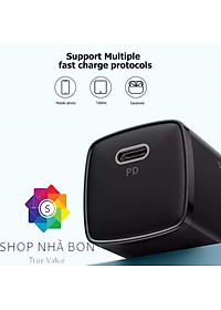 Sạc nhanh 20W cho iPhone và điện thoại Android - Baseus Super Si Quick Charger - Hàng chính hãng