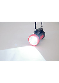 Đèn Pin, Đèn Tích Điện Xách Tay 2 Chức Năng Sunhouse SHE-8100 - Chính Hãng