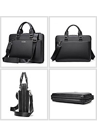 Cặp nam công sở cao cấp BHM7355 Da bò nguyên tấm. Túi xách công sở nam. Vừa laptop 14inch,phom cứng. Sang trọng, lịch lãm
