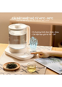 Ấm đun pha trà đa năng 1.6L Elmich KEE-9146, 8 chương trình đun nấu - Hàng chính hãng