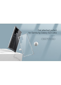 Ốp Lưng Nillkin Nature TPU Pro Dành Cho Samsung Galaxy S23 Ultra / S23 Plus - Hàng Chính Hãng