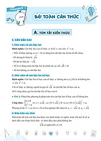 Sổ Tay Luyện Thi Vào Lớp 10 Môn Toán