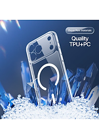 Ốp Lưng Sạc Từ Tính Chống Ố Vàng Dành Cho iPhone 17 Pro Max / 17 Pro / 17 Air / iPhone 17, DUX DUCIS Clin Mag Series_ Hàng chính hãng